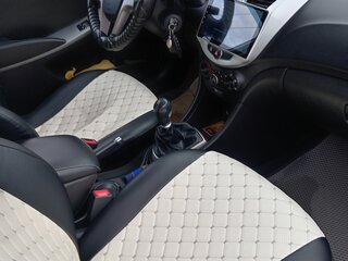 2014 Hyundai Solaris I Рестайлинг, белый, 1150000 рублей, вид 4