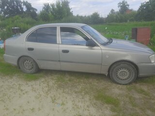 2008 Hyundai Accent ТагАЗ II, бежевый, 300000 рублей, вид 4