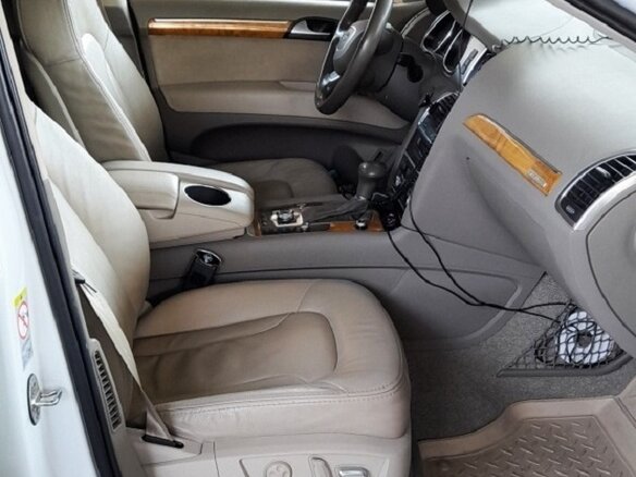 2012 Audi Q7 I (4L) Рестайлинг, белый - вид 5
