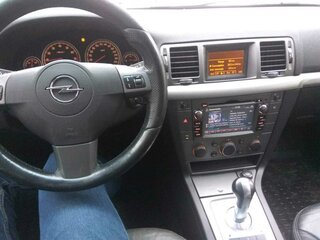 2008 Opel Vectra C Рестайлинг, чёрный, 720000 рублей, вид 2