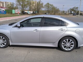 2008 Mazda 6 II (GH), серебристый, 1150000 рублей, вид 3