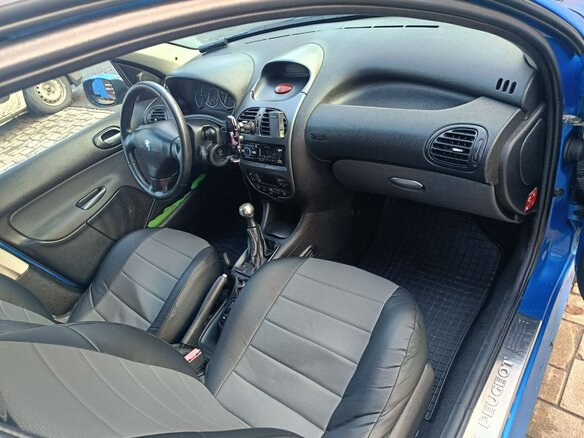 2008 Peugeot 206, синий, 350000 рублей - вид 4