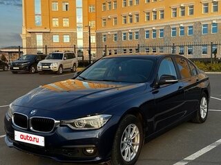 2015 BMW 3 серии 318i VI (F3x) Рестайлинг, синий, 1450000 рублей, вид 1