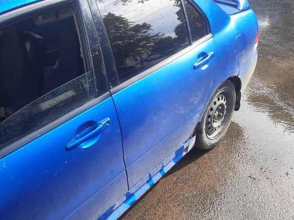 2004 Mitsubishi Lancer IX, синий, 295000 рублей - вид 2
