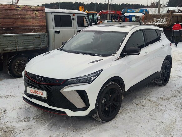 2023 Geely Coolray I Рестайлинг, белый, 2700000 рублей