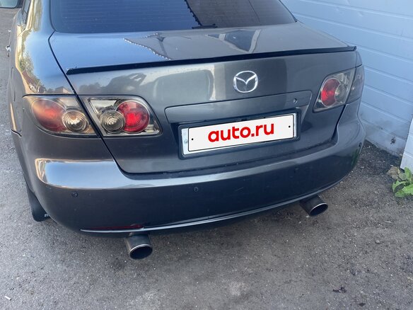 2006 Mazda 6 I (GG) Рестайлинг, серый, 520000 рублей - вид 5