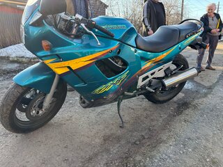 1996 Suzuki GSX 600F Katana, зелёный, 200000 рублей, вид 2