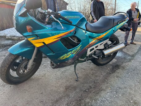 1996 Suzuki GSX 600F Katana, зелёный, 200000 рублей, вид 2