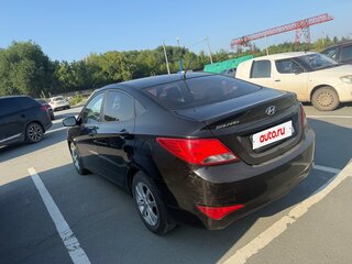 2016 Hyundai Solaris I Рестайлинг, чёрный, 950000 рублей, вид 3