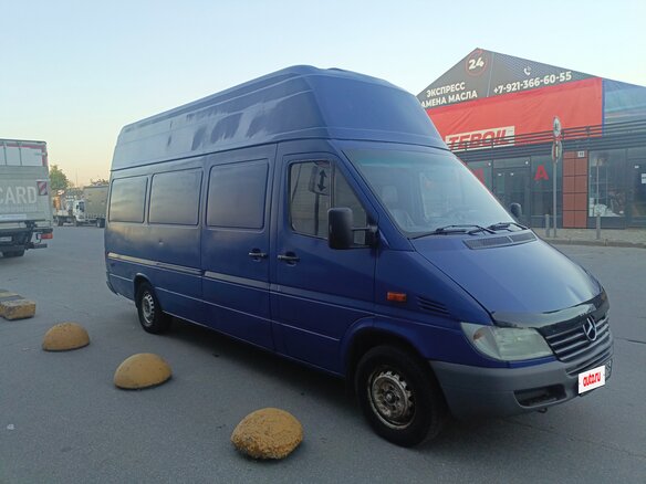 2000 Mercedes-Benz Sprinter, синий, 590000 рублей - вид 3