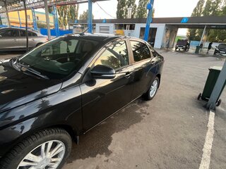 2018 Lada (ВАЗ) Vesta I, чёрный, 850000 рублей, вид 4