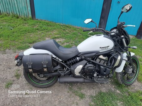 2015 Kawasaki EN650 Vulcan S, белый, 580000 рублей, вид 1