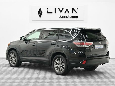 2015 Toyota Highlander III (XU50), чёрный, 2655000 рублей, вид 2