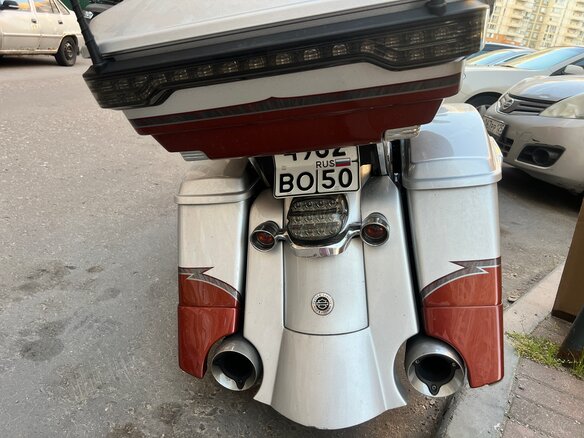 2014 Harley-Davidson Electra Glide, серебристый, 1750000 рублей - вид 10