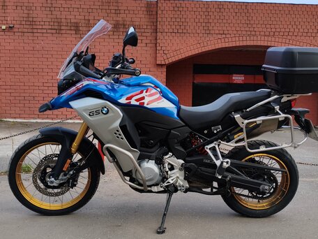 2019 BMW F 850 GS Adventure, синий, 1229000 рублей, вид 4