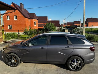 2022 Lada (ВАЗ) Vesta SW I, чёрный, 1899999 рублей, вид 4