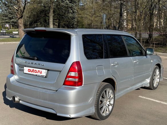 2003 Subaru Forester II, серебристый, 555000 рублей - вид 20