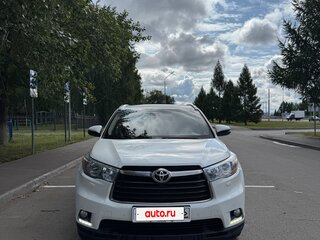 2014 Toyota Highlander III (XU50), белый, 2700000 рублей, вид 2