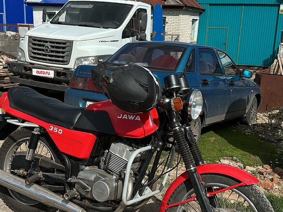 1988 Jawa 350/638, красный, 300000 рублей
