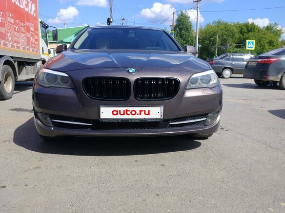 2012 BMW 5 серии 520i VI (F10/F11/F07), коричневый, 1200000 рублей