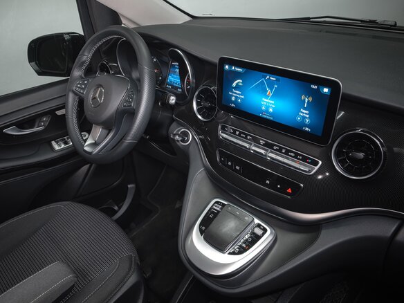 2023 Mercedes-Benz V-Класс 300 d экстра длинный III (W447) Рестайлинг, чёрный - вид 31
