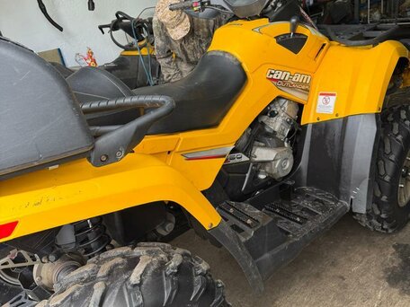 2008 BRP Can-Am Outlander MAX 650, жёлтый, 760000 рублей, вид 1