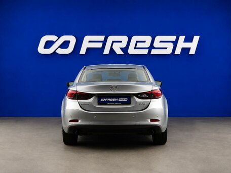 2018 Mazda 6 III (GJ) Рестайлинг, серый, 2285077 рублей, вид 4