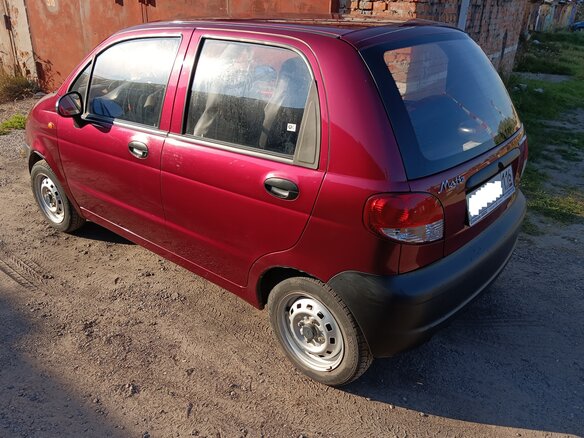 2011 Daewoo Matiz I Рестайлинг, пурпурный, 550000 рублей - вид 4