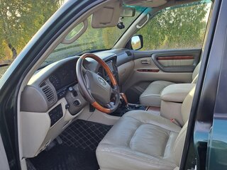 2001 Toyota Land Cruiser 100 Series, зелёный, 1600000 рублей, вид 5