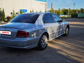 2006 Hyundai Sonata ТагАЗ IV (EF) Рестайлинг, серебристый, 345000 рублей, вид 3