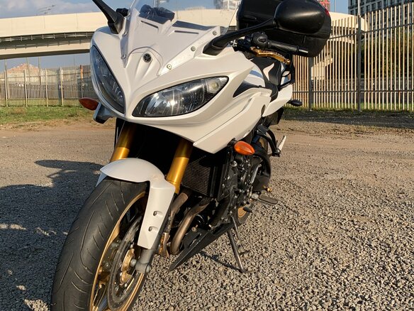 2011 Yamaha FZ8, белый, 550000 рублей