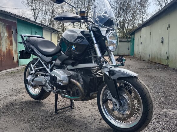 2011 BMW R 1200 R, чёрный, 610000 рублей - вид 9