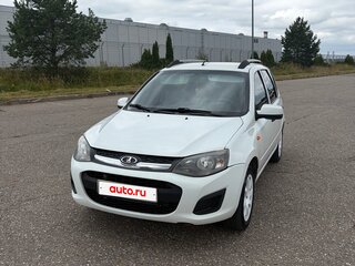 2014 Lada (ВАЗ) Kalina II, белый, 400000 рублей, вид 1