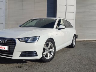 2016 Audi A4 V (B9), белый, 1780000 рублей, вид 4