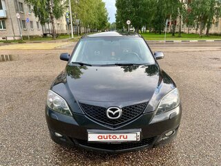 2007 Mazda 3 I (BK) Рестайлинг, чёрный, 550000 рублей, вид 1