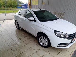 2018 Lada (ВАЗ) Vesta I, белый, 950000 рублей, вид 1