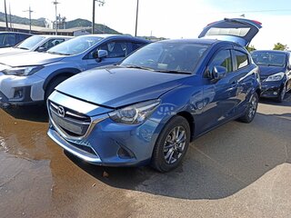 2019 Mazda Demio IV (DJ), синий, 1150000 рублей, вид 2