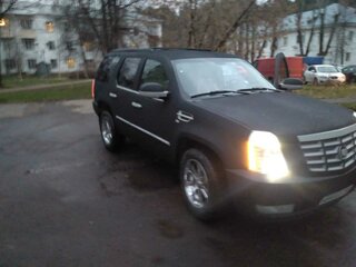 2007 Cadillac Escalade III, чёрный, 1300000 рублей, вид 3