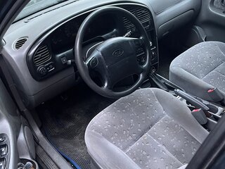 2008 Kia Spectra I Рестайлинг 2, чёрный, 129000 рублей, вид 5