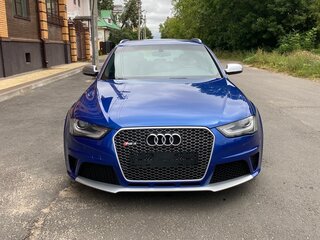 2014 Audi RS 4 III (B8), синий, 4500000 рублей, вид 1