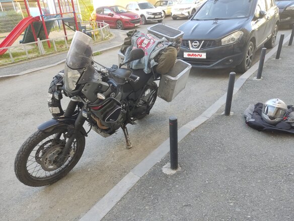 2008 Yamaha XT660Z Tenere, чёрный, 411000 рублей