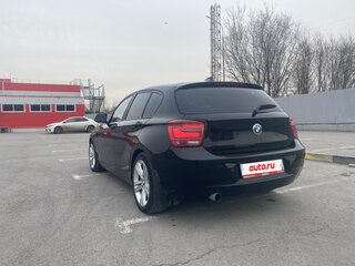 2012 BMW 1 серии 116i II (F20/F21), чёрный, 1000000 рублей, вид 4