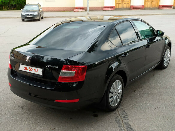 2013 Skoda Octavia III (A7), чёрный - вид 5