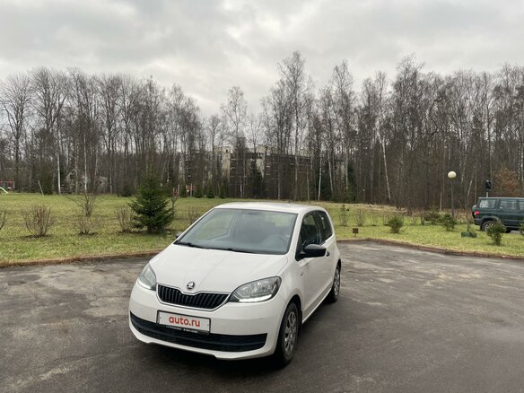 2018 Skoda Citigo I Рестайлинг, белый - вид 6