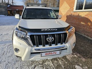 2013 Toyota Land Cruiser Prado 150 Series Рестайлинг 1, белый, 3650000 рублей, вид 2