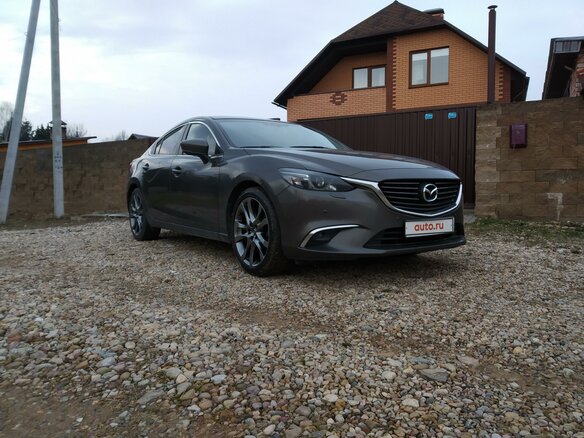 2017 Mazda 6 III (GJ) Рестайлинг, коричневый, 1770000 рублей - вид 6