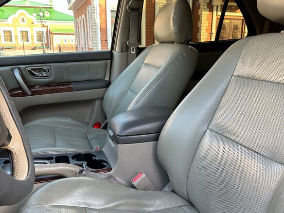 2002 Kia Sorento 4-speed I, серебристый, 460000 рублей - вид 24