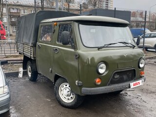 2015 УАЗ Профи (двухрядная кабина), зелёный, 550000 рублей, вид 1