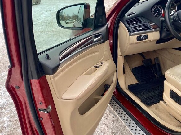 2008 BMW X6 35d I (E71), красный - вид 5