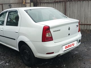 2013 Renault Logan I Рестайлинг, белый, 267000 рублей, вид 4